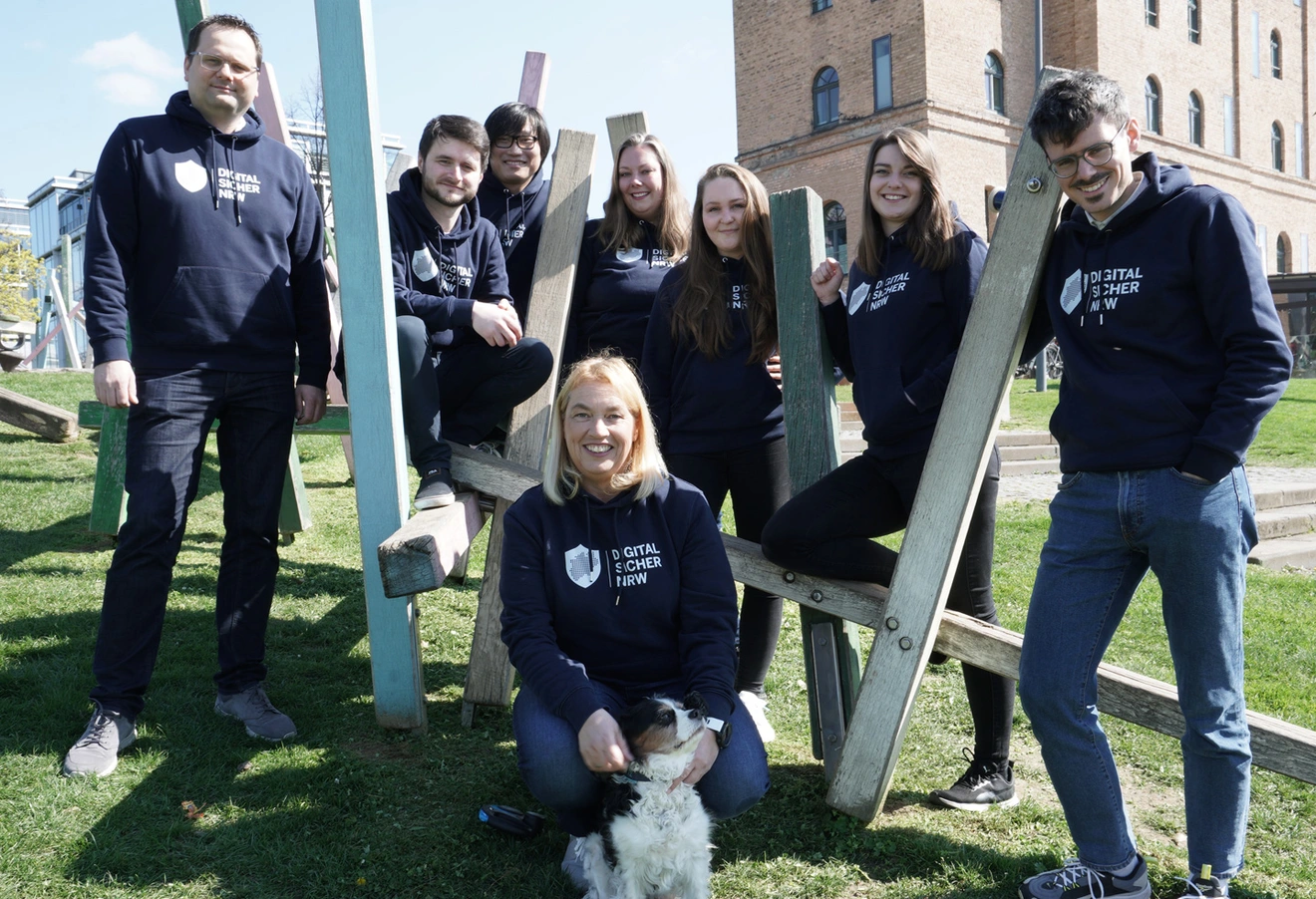 Das Team von DIGITAL.SICHER.NRW